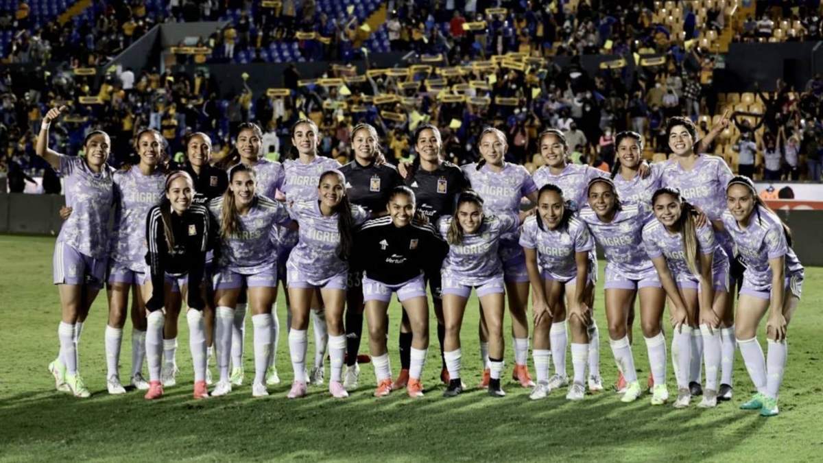 El equipo Tigres femenil