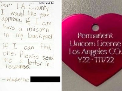 California: Autorizan a niña tener un unicornio de mascota