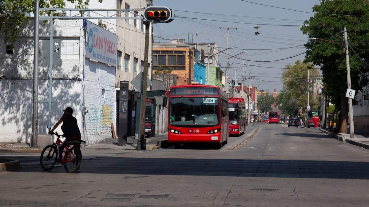 El Metrobús de la CDMX