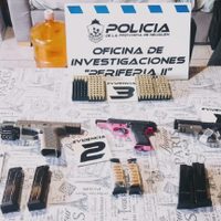 Hallaron un arsenal y plantas de marihuana en allanamientos en Neuquén y Centenario