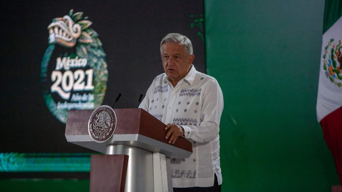 El presidente López Obrador