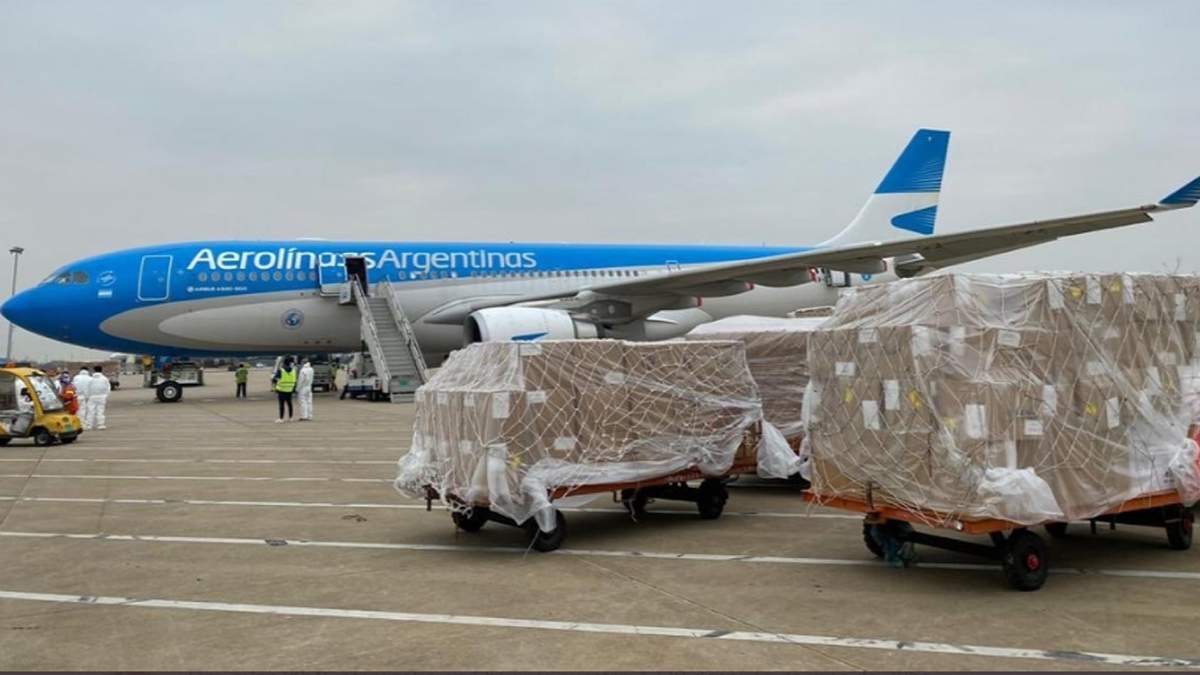 Aerolíneas Argentinas. Fuente: (Twitter)
