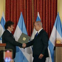 En medio de la escalada de violencia, Milei reiteró su apoyo a Israel