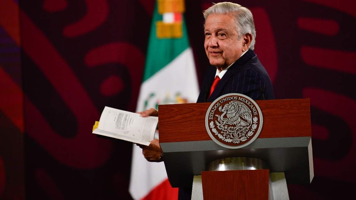 El presidente en Palacio Nacional