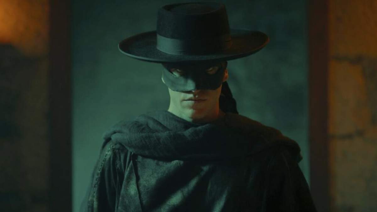 Miguel Bernardeau en una escena de la serie "Zorro"