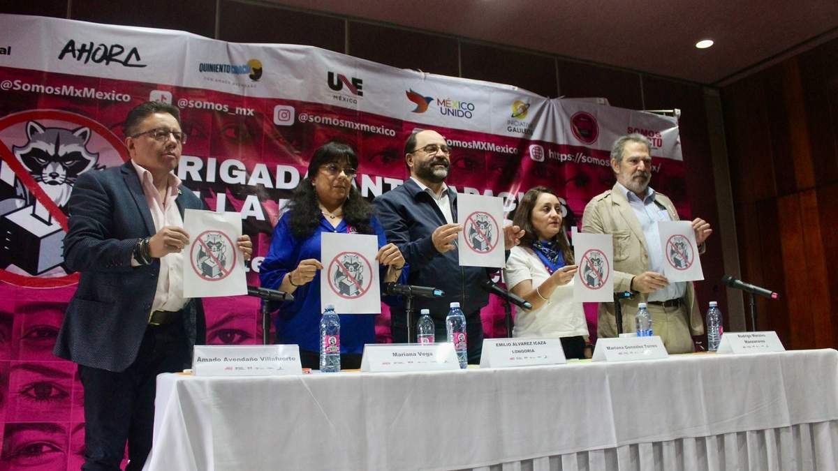 El exsenador del PRD, Emilio Álvarez Icaza, acusó que el proceso de elección judicial "es una farsa"