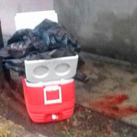 Hallan un cuerpo descuartizado en una hielera abandonada en Tlalnepantla