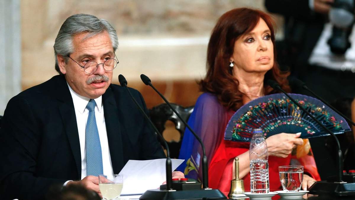Fernández y Kirchner. Fuente: (Twitter)
