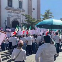 “Súmate Sinaloa”: Encabezan marcha líderes de partidos de oposición