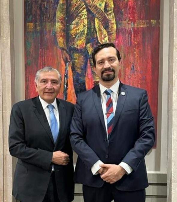 Adán Augusto López y Armando Ocampo Zambrano