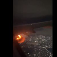 Se incencia turbina de avión en pleno vuelo; aterriza de emergencia en Guadalajara (Video)