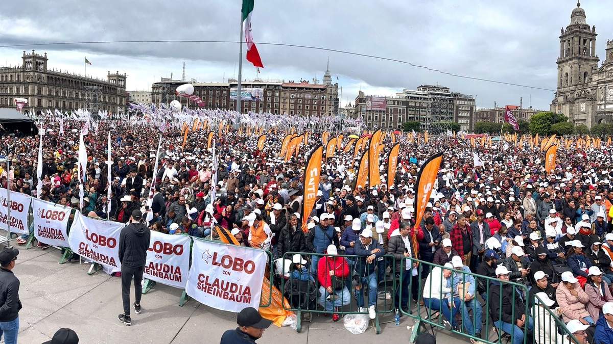 El Zócalo, este domingo
