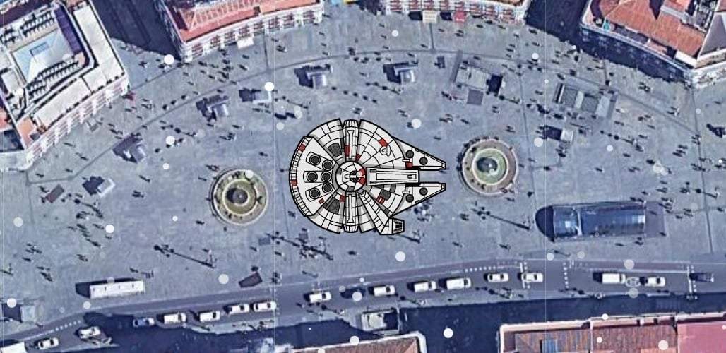 La mítica nave en la Puerta del Sol