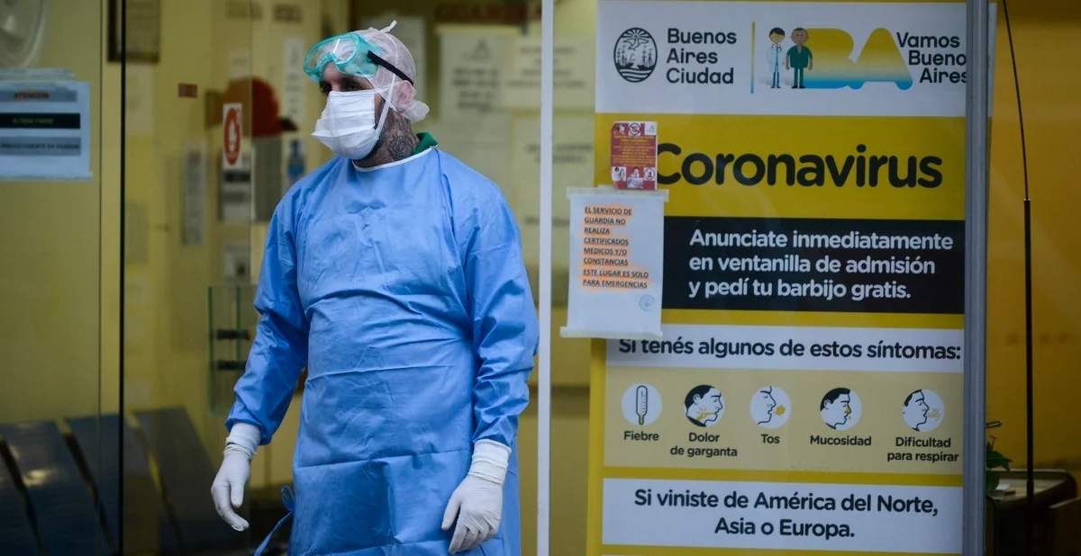 Coronavirus en Buenos Aires. Fuente: (Twitter)