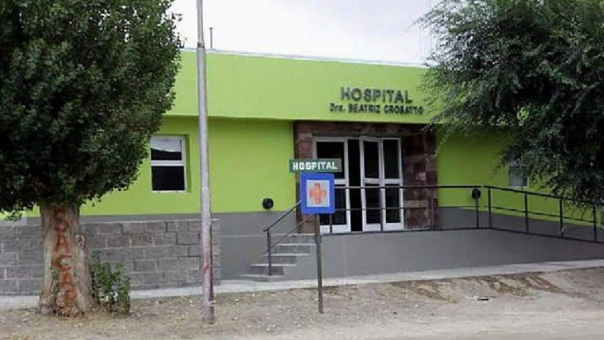 Hospital de Comallo, Río Negro. Fuente: (Twitter)