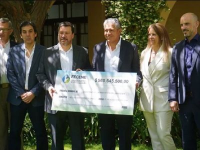 Empresas de Neuquén realizaron un aporte millonario para las becas Gregorio Álvarez