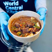 World Central Kitchen cocinó en Madrid ante el paso de Filomena