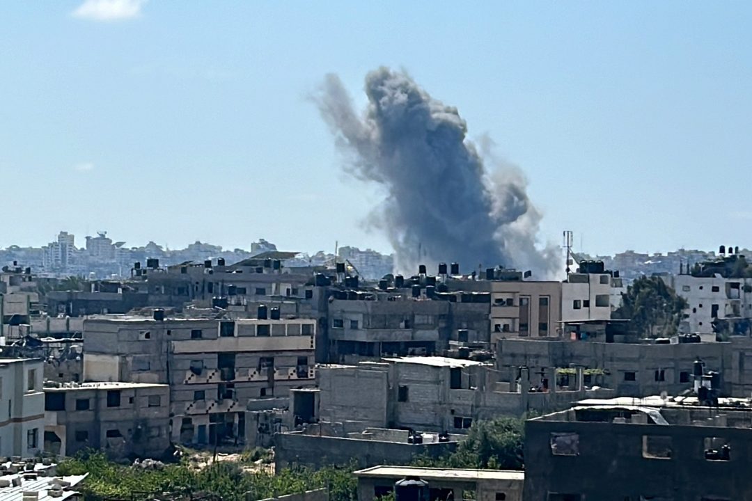 ataque aereo Gaza Foto APMahmoud Issa