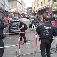 Policía alemana disparó a un hombre que los amenazó con un hacha antes de un partido en la Eurocopa