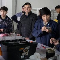 Koopmann supervisó la obra que le permitirá al Colegio San José Obrero tener su taller de panadería