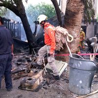 Mueren tres menores al quedar atrapados en un incendio en Reynosa