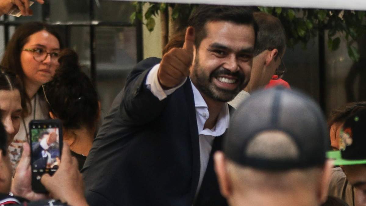 Jorge Álvarez Máynez, candidato de Movimiento Ciudadano (MC) a la presidencia de México