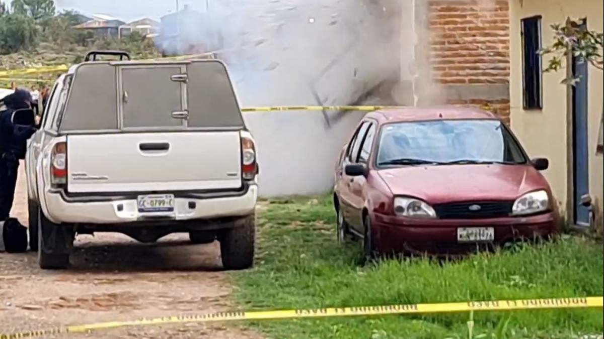 Momento de la explosión