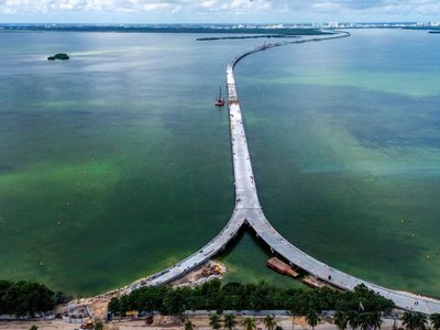 Puente Nichupté en Cancún. Otra megaobra de AMLO con irregularidades y sobreprecios