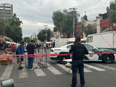 Balacera en Fray Servando y San Antonio Abad; hay un muerto y tres heridos