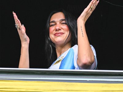 Estamos todos: hasta Dua Lipa fue a La Bombonera