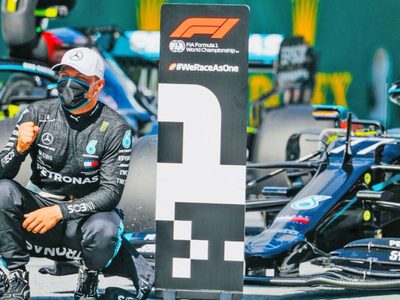 Bottas le arrebató la pole position a Hamilton en el GP de Silverstone
