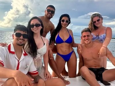 Mucha playa: las vacaciones de los jugadores de River