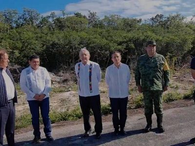 "Cuidar la flora, cuidar la fauna, eso es lo que estamos haciendo", dice AMLO sobre el Tren Maya