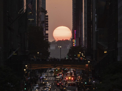 ¿Qué es el Manhattanhenge y cuándo puede verse?