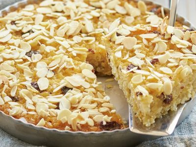 Torta de arroz y almendras: te sorprenderá esta divina receta sin gluten y fácil de hacer