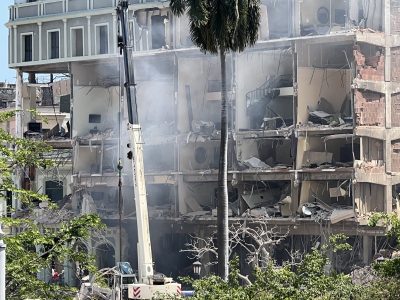 Hay 30 muertos y 84 heridos por la explosión en el Hotel Saratoga en La Habana