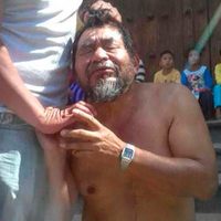 Policía estatal rescata de golpiza a líder indígena de Oxchuc (Video)