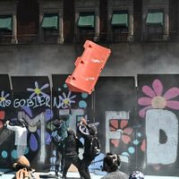 Canaco CDMX exige a Brugada intervenir para evitar actos de violencia durante manifestaciones