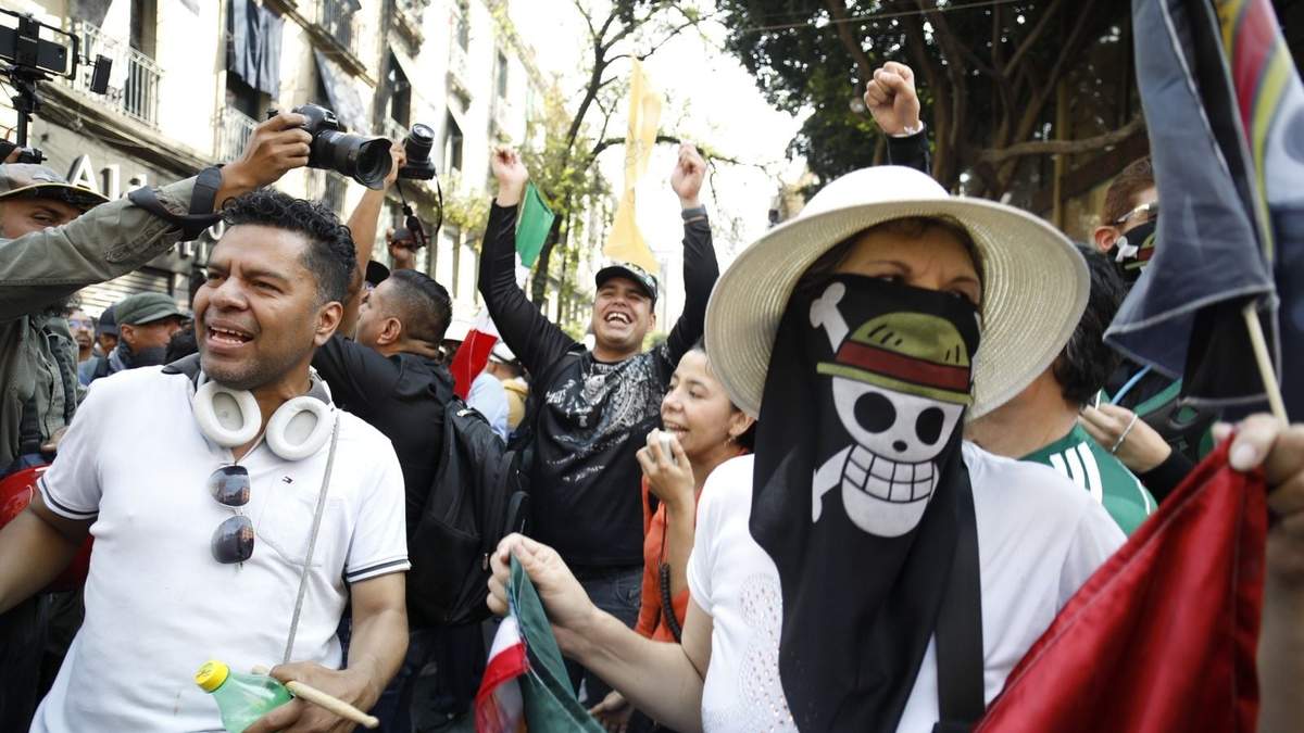 La segunda marcha de la Generación Z