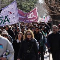 ATEN movilizó contra el presentismo y Guagliardo alertó: "Lo que tenemos enfrente es muy poderoso"