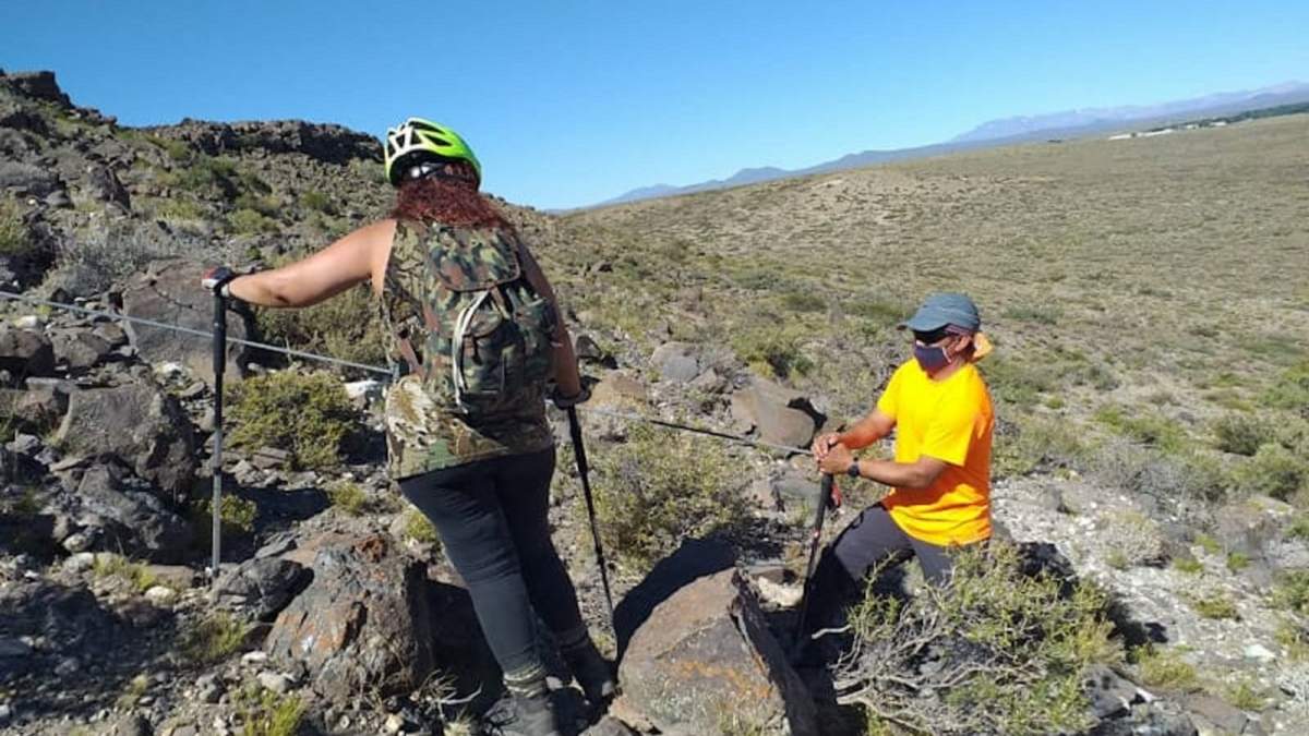 La primera salida se realizó en el cerro Michacheo. Fuente: (Twitter)