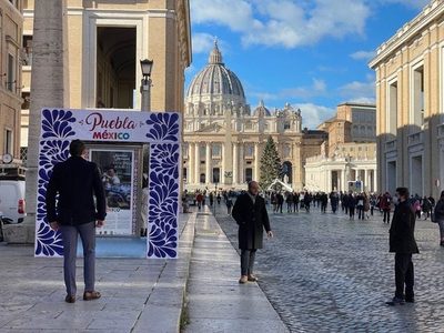 Puebla lleva la Navidad mexicana al Vaticano