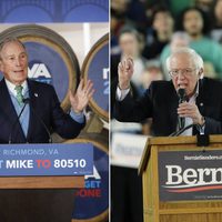 Bloomberg empata a Sanders como favorito para la nominación presidencial demócrata