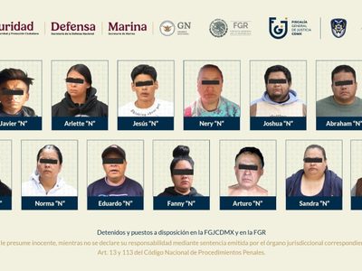 Vinculan a proceso a seis de los 13 detenidos por el homicidio de funcionarios de Clara Brugada