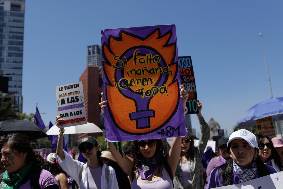 Marcha 8 M Foto Montserrat López
