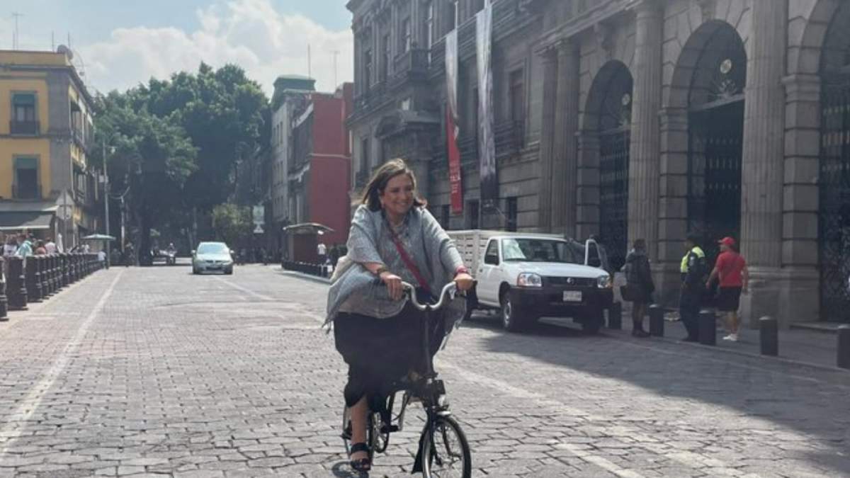Xóchitl Gálvez, aspirante presidencial del Frente Amplio