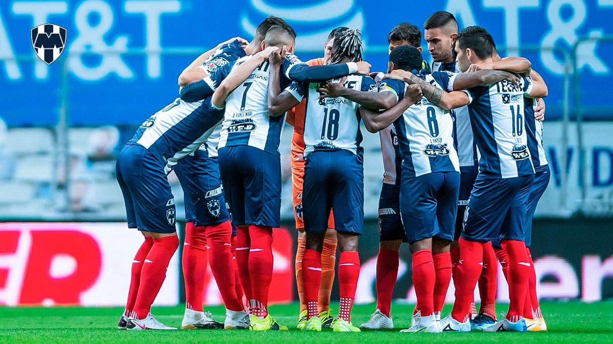 El cuadro de Rayados de Monterrey
