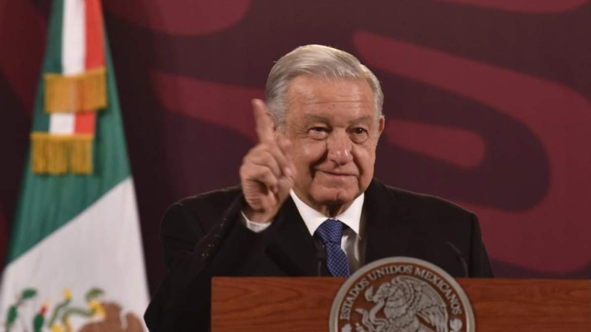 El presidente Andrés Manuel López Obrador en la mañanera