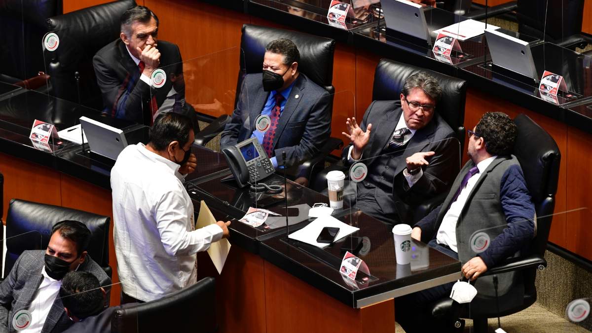 Sesión en la Cámara de Senadores
