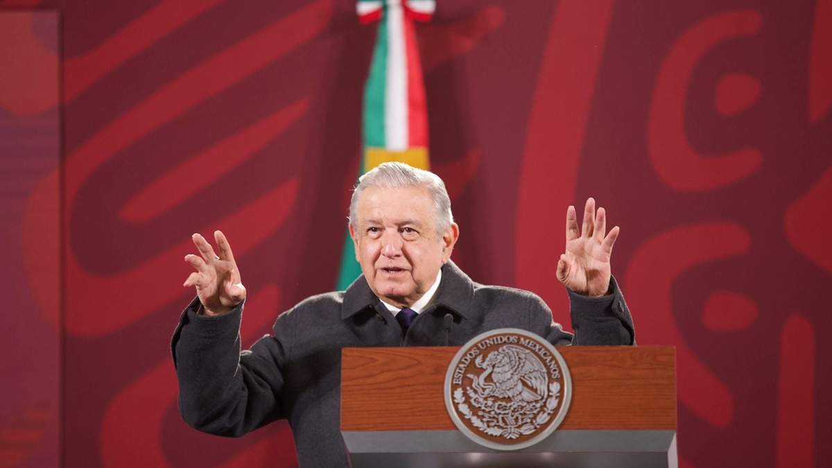 El presidente López Obrador